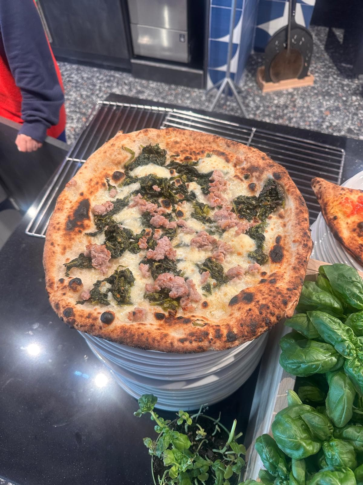 Pizza gourmet bianca