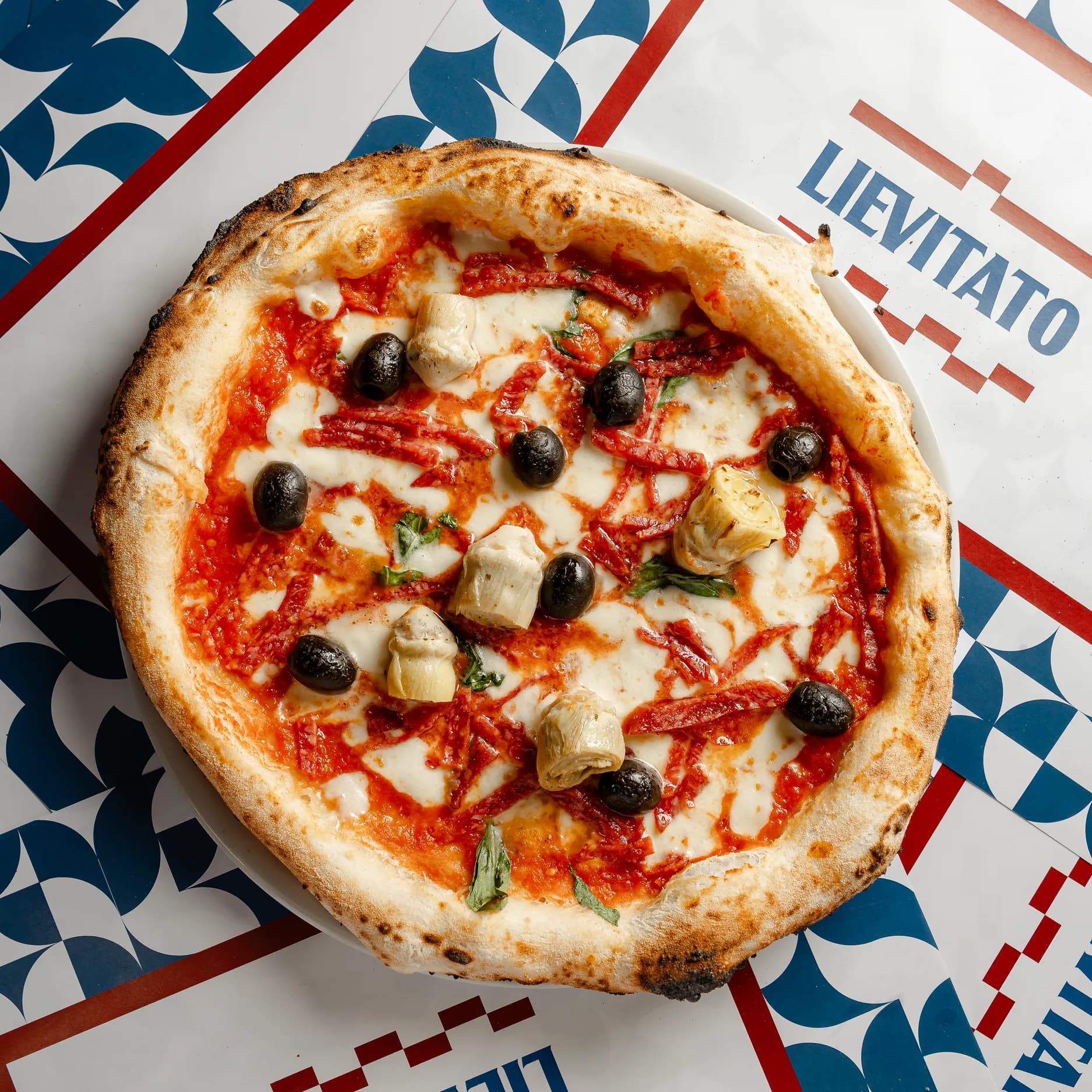 Pizza mediterranea